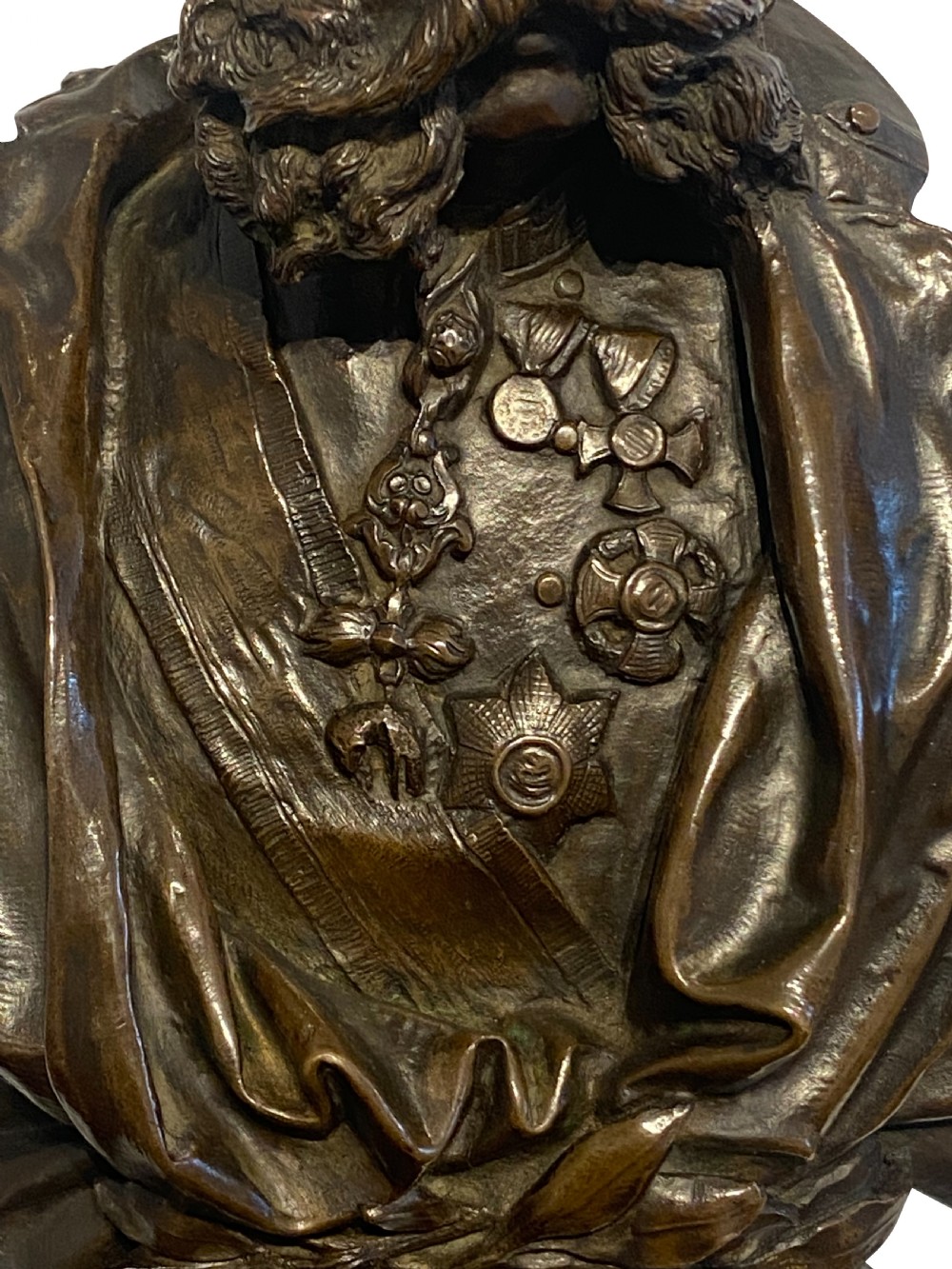 Pair of Bronze Busts - Emperor Franz Joseph View VII