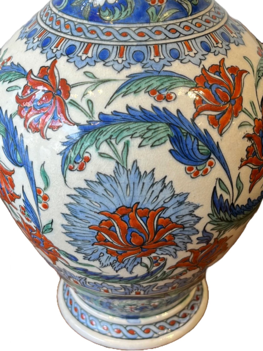Pair of Iznik style vases View IV
