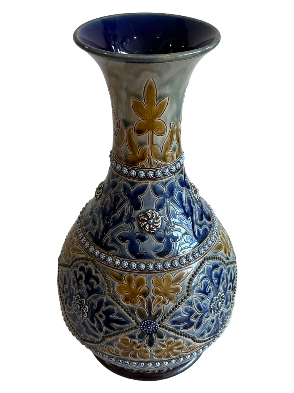 Doulton Lambeth vase - by Frank Butler View II