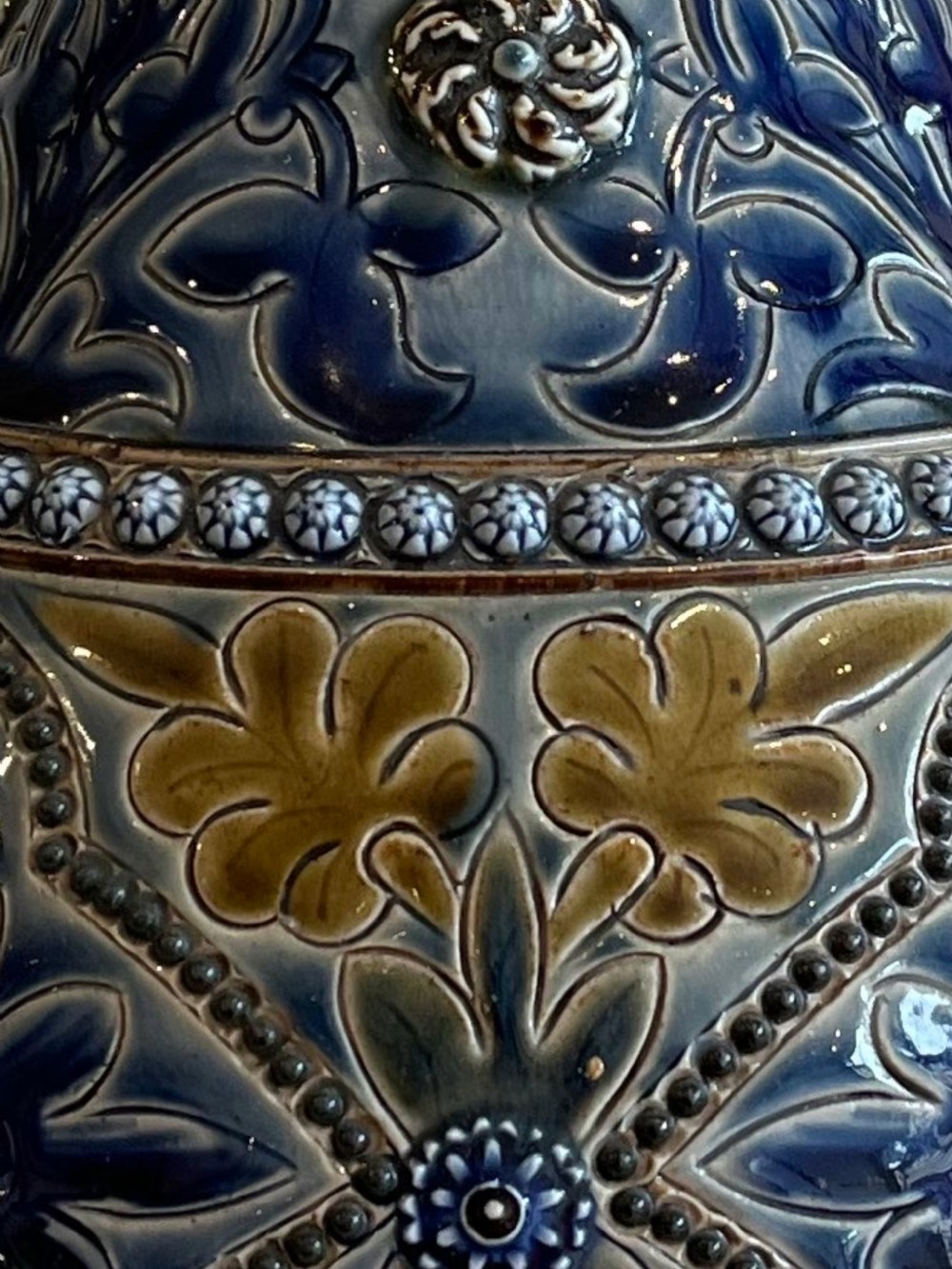 Doulton Lambeth vase - by Frank Butler View IV