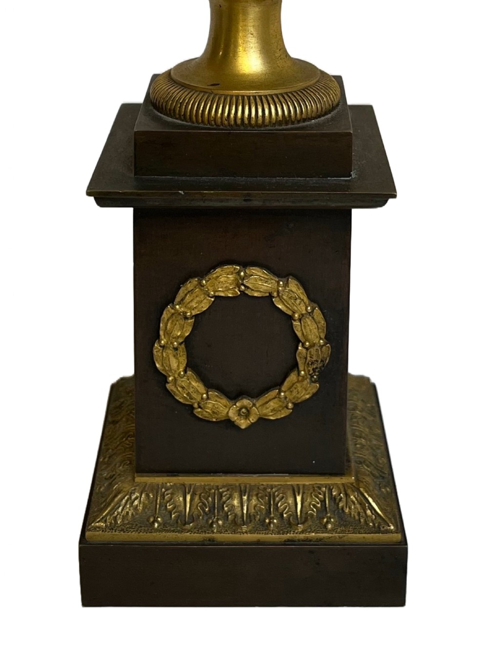 Bronze and ormolu neoclassical campana urns View VII
