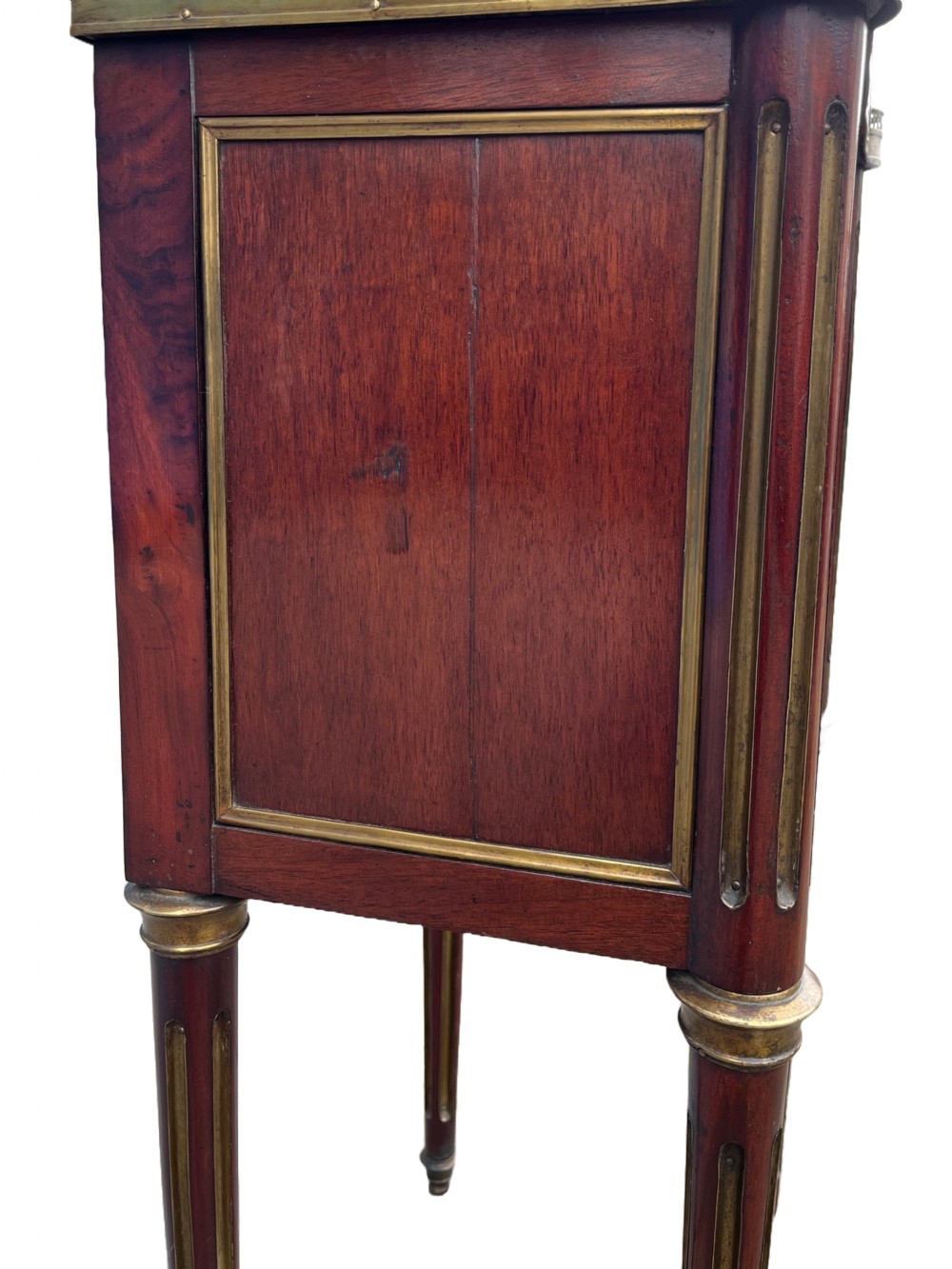 Louis XVI style mahogany bedside cabinets View VII