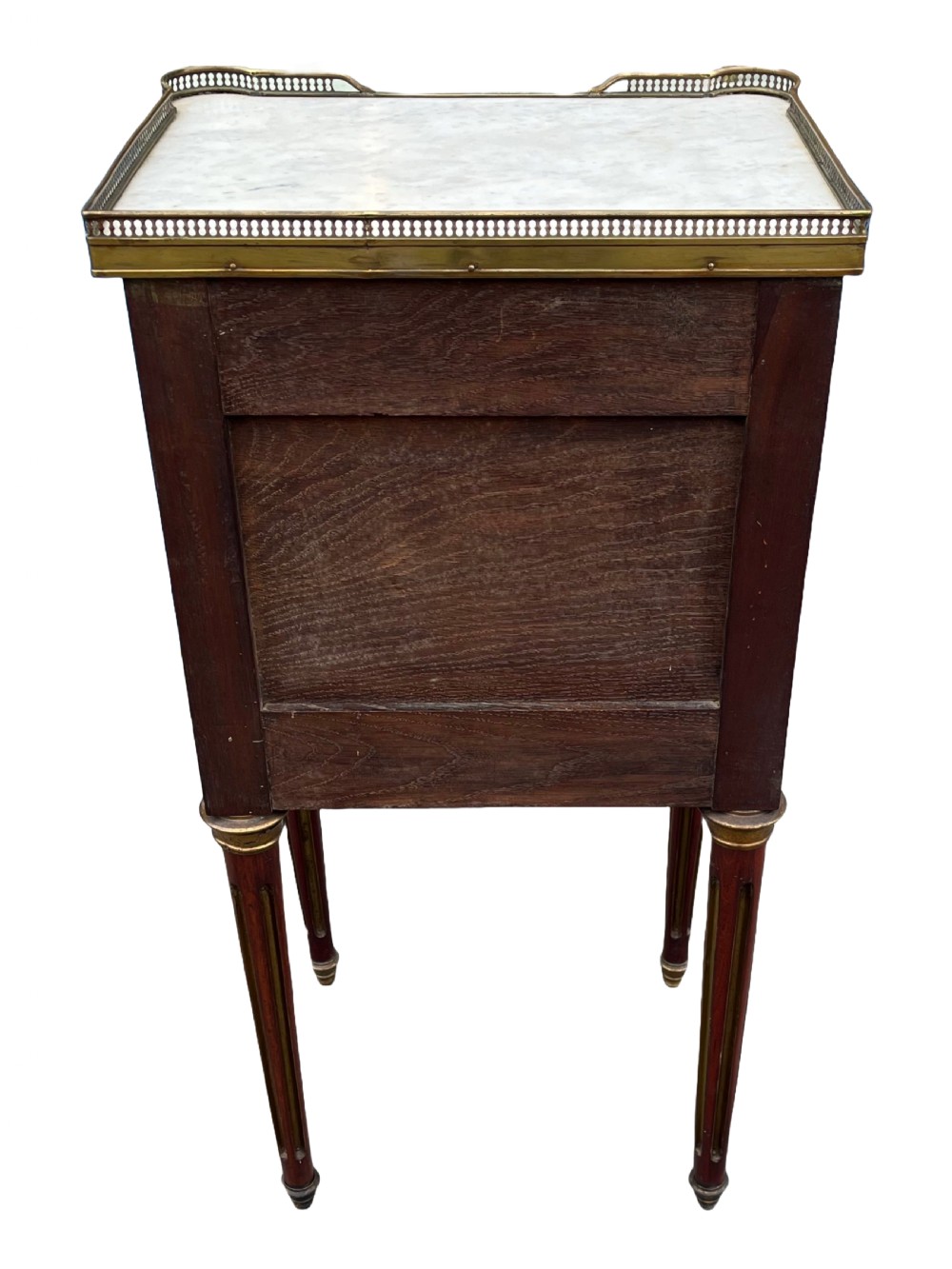 Louis XVI style mahogany bedside cabinets View VIII