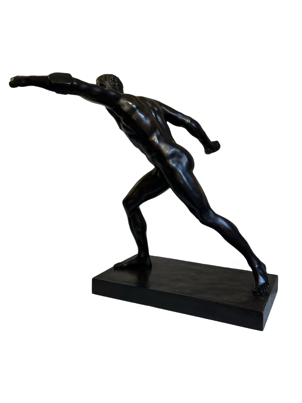 Bronze Borghese gladiator View II