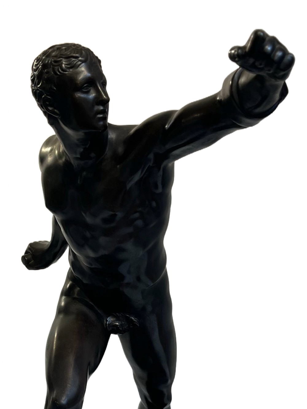 Bronze Borghese gladiator View III