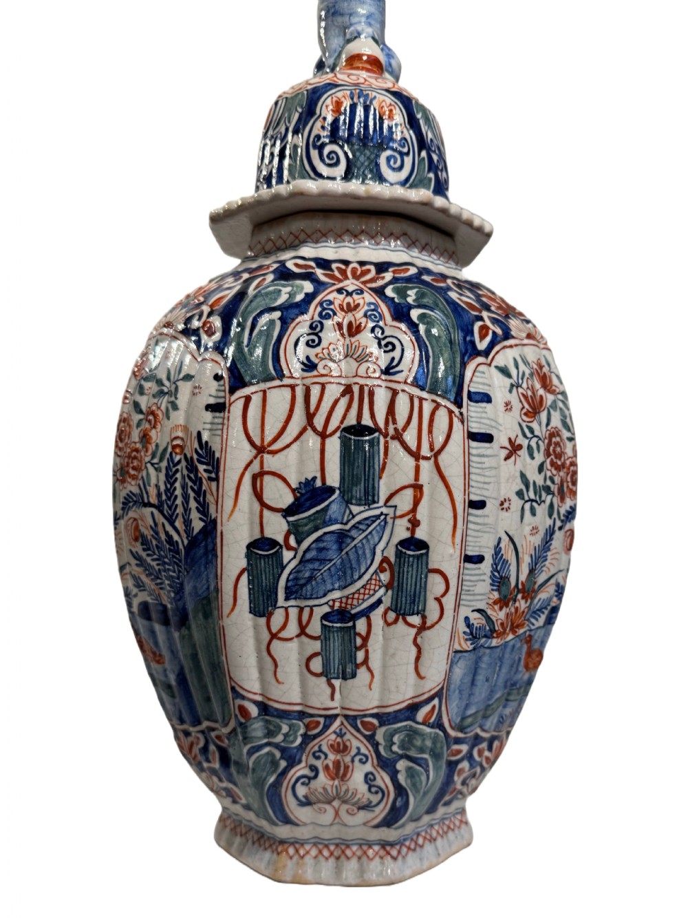 Pair of faience vases View III