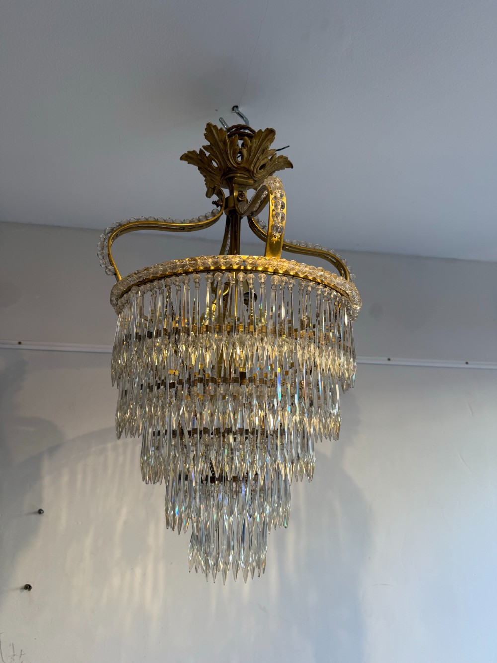 Crown chandelier