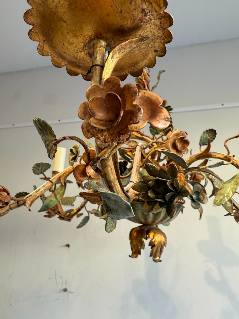 Tole flower chandelier View XII
