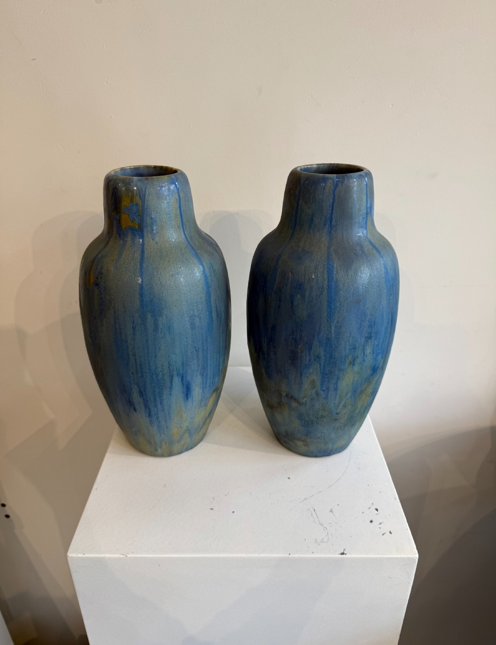 Pair of Pierrefonds Crystalline glaze vases  View II