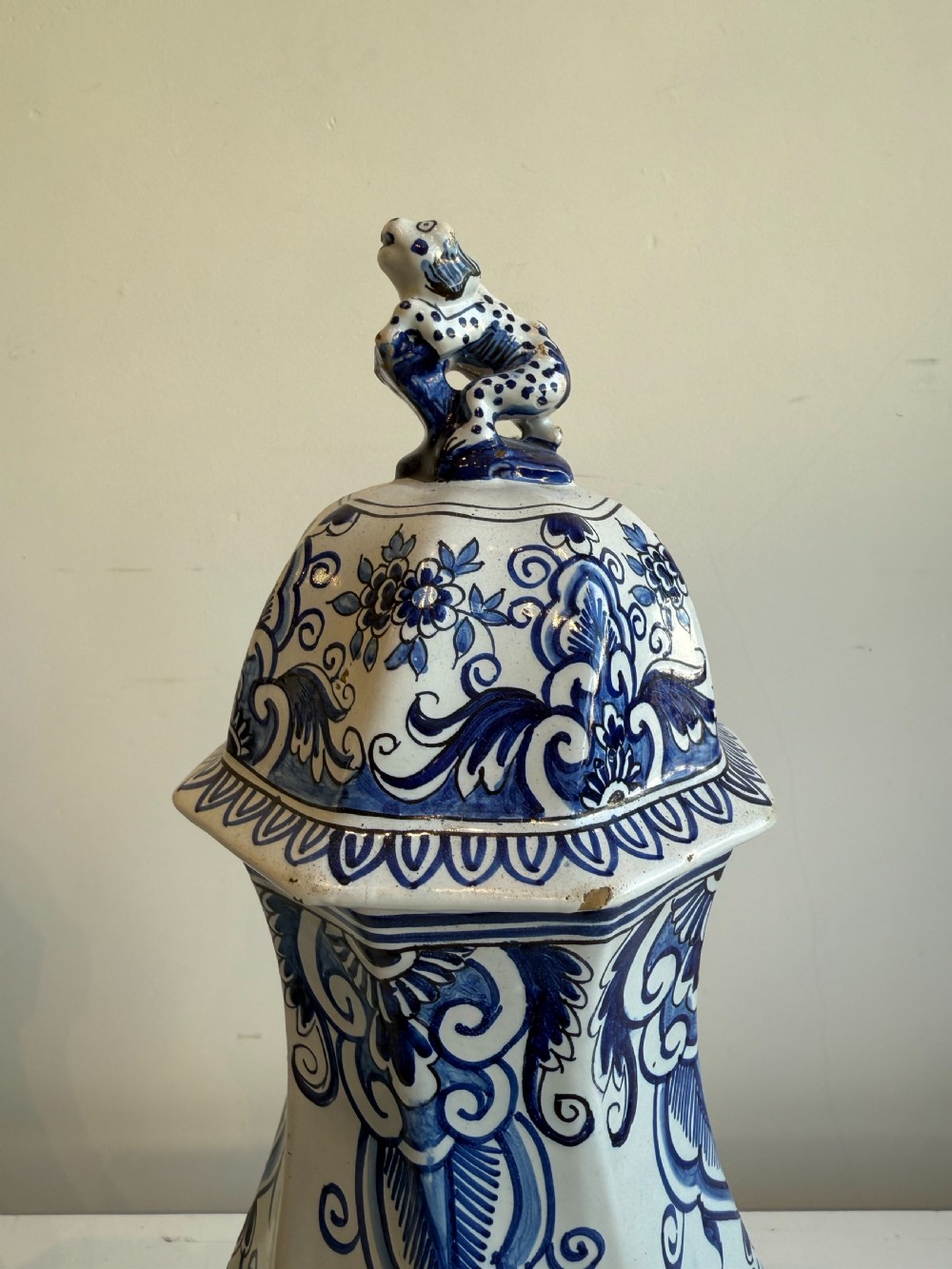 Delft vases with covers  View VI