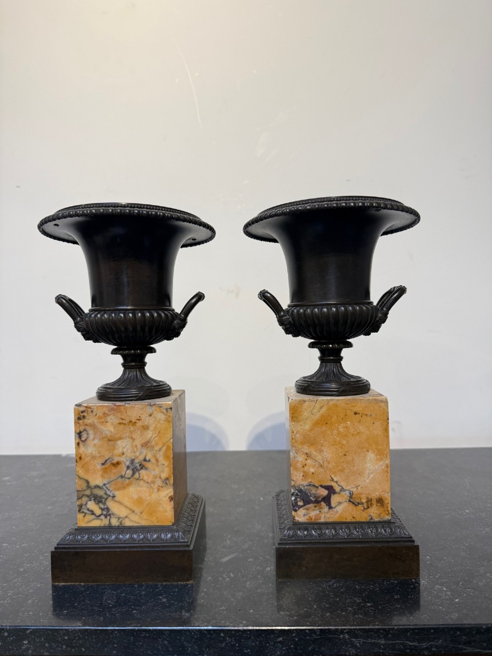 Pair of French empire urns