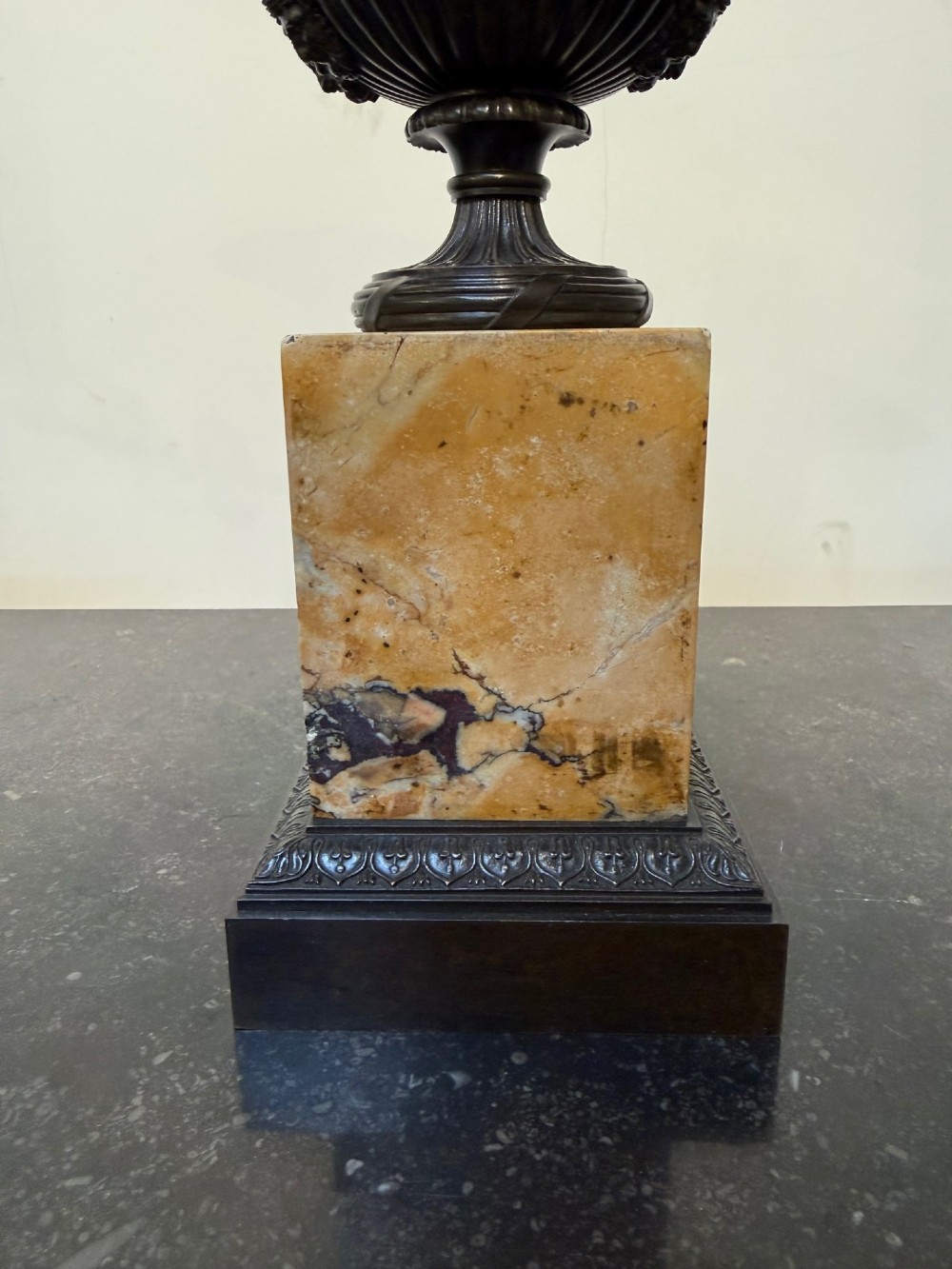 Pair of French empire urns View V