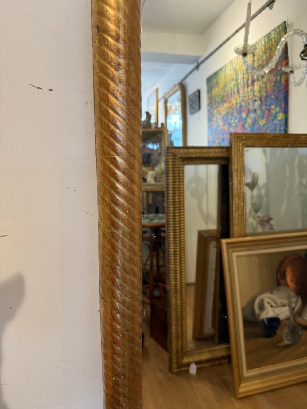 Rope twist mirror View II