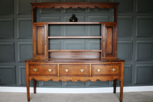 18th Century Dresser in  Oak and Mahogany