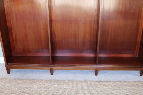 fig 1. Edwardian Mahogany Bookcase