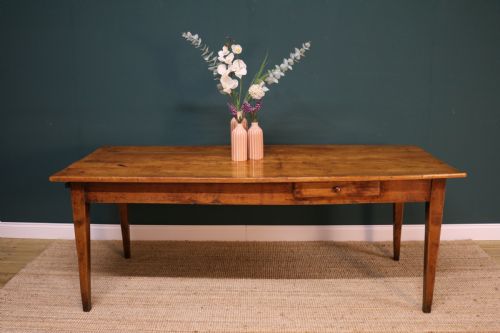 French Fruitwood Farmhouse Table