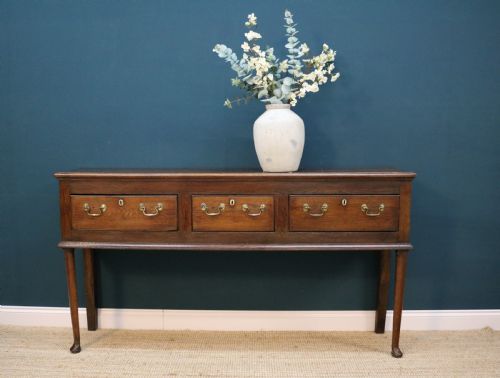 Georgian Oak Dresser Base