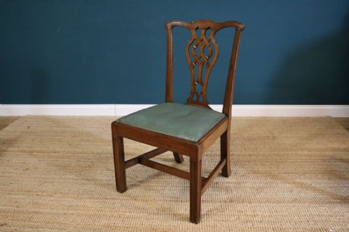 GEORGE III STYLE MAHOGANY DINING CHAIRS - ADDITIONAL PHOTO 5