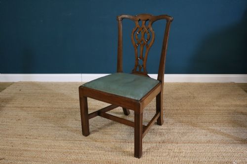GEORGE III STYLE MAHOGANY DINING CHAIRS - ADDITIONAL PHOTO 6