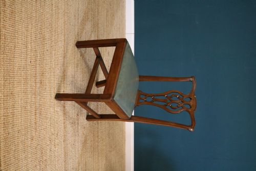 GEORGE III STYLE MAHOGANY DINING CHAIRS - ADDITIONAL PHOTO 7