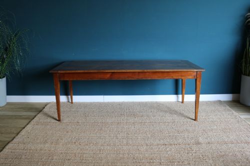 19TH CENTURY FRENCH CHERRY WOOD FARMHOUSE TABLE - ADDITIONAL PHOTO 4