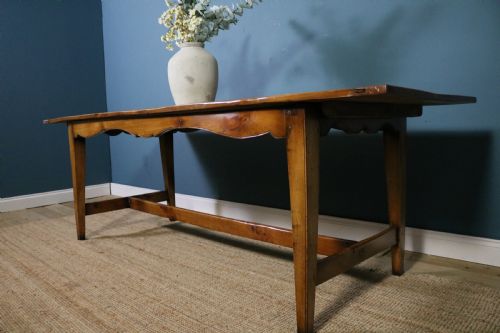 FRENCH CHERRY WOOD DINING TABLE - ADDITIONAL PHOTO 9