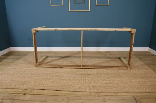 20TH CENTURY FRENCH BLEACHED PINE DINING TABLE - ADDITIONAL PHOTO 6