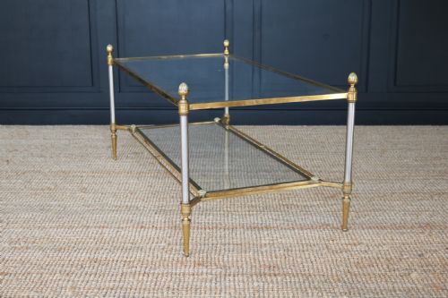 BRONZE COFFEE TABLE BY MAISON JANSEN - ADDITIONAL PHOTO 1