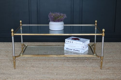 BRONZE COFFEE TABLE BY MAISON JANSEN - ADDITIONAL PHOTO 2