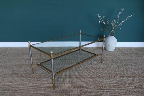 BRONZE COFFEE TABLE BY MAISON JANSEN - ADDITIONAL PHOTO 7