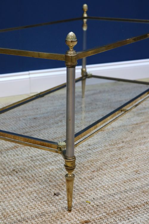 BRONZE COFFEE TABLE BY MAISON JANSEN - ADDITIONAL PHOTO 9