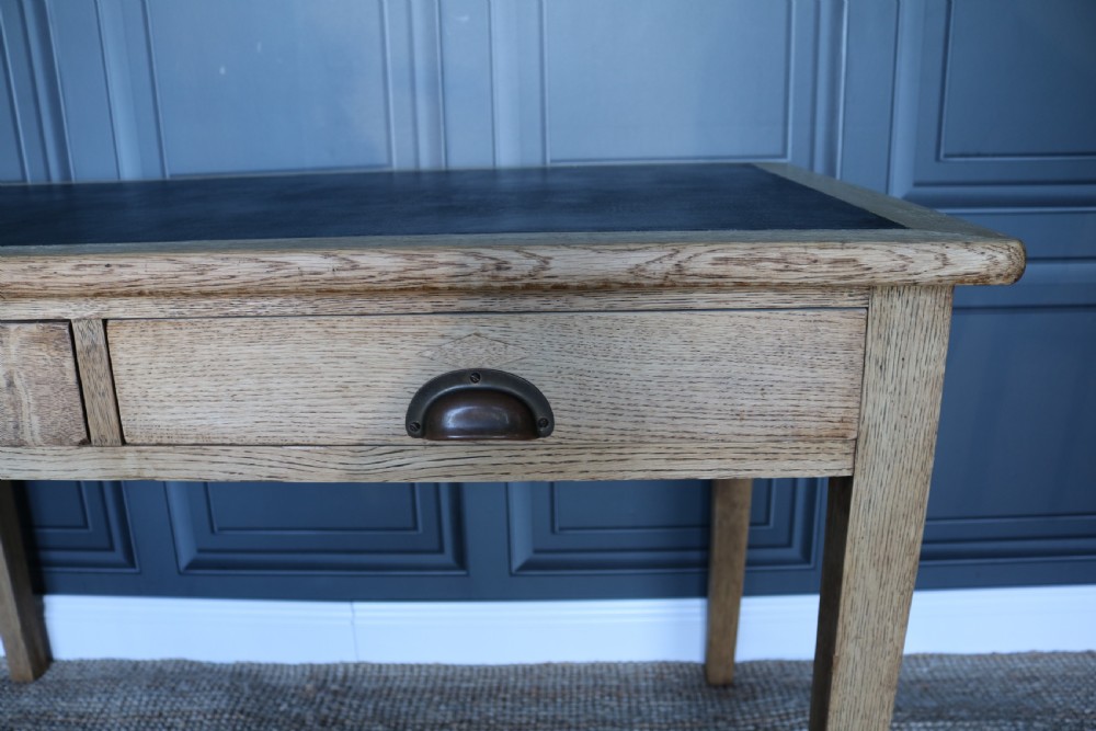 Vintage 1930s Air Ministry Oak Desk View X