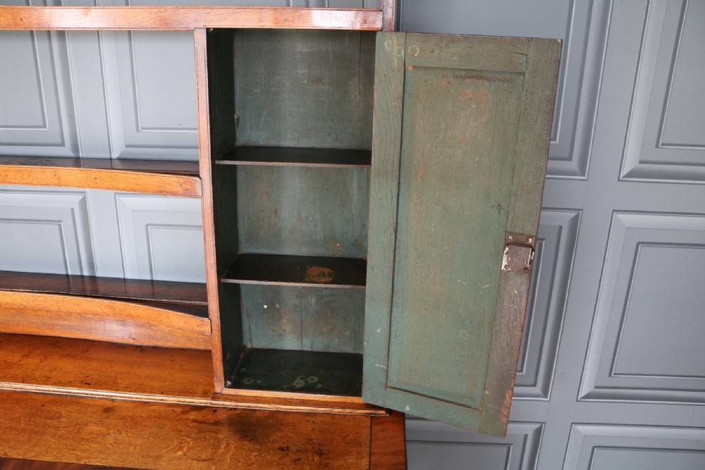 18th Century Dresser in  Oak and Mahogany  View III