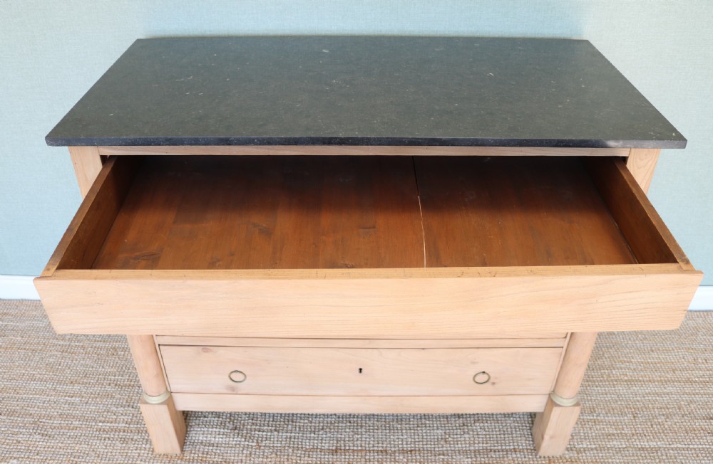 19th century French commode in elm  View IV