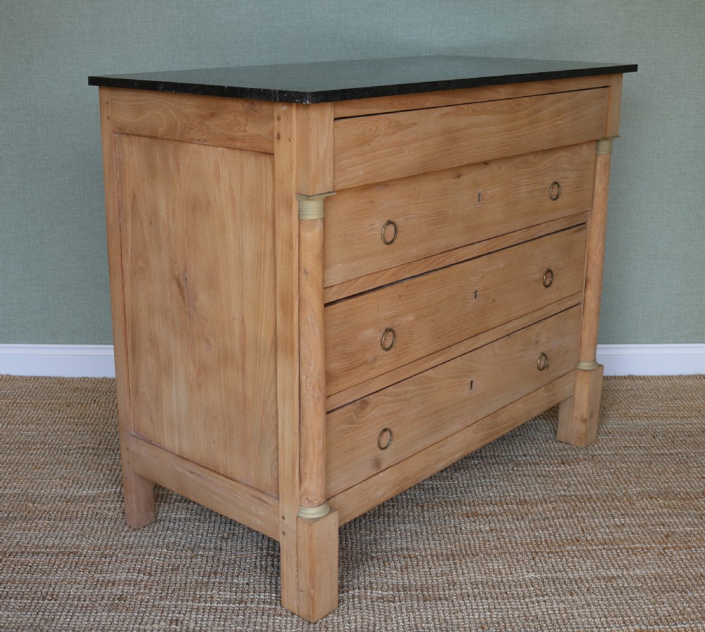 19th century French commode in elm  View VI