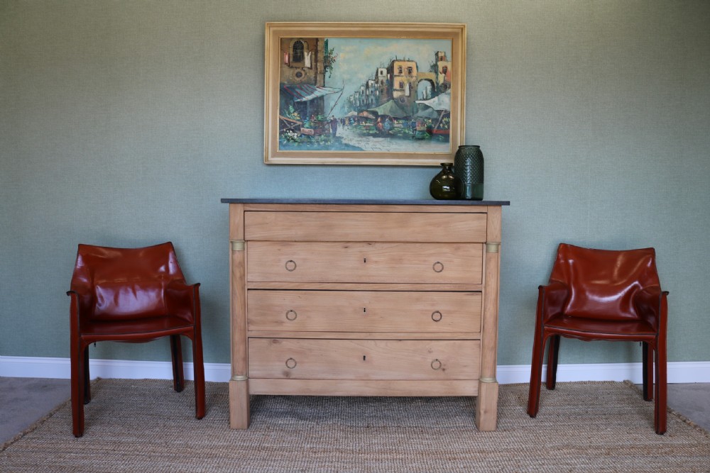 19th century French commode in elm  View VIII