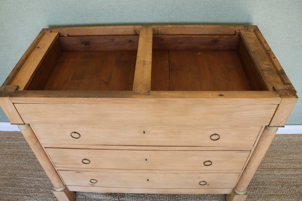 19th century French commode in elm  View X