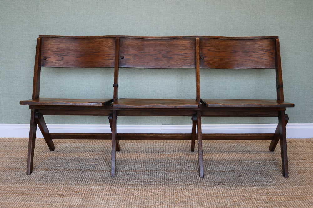 oak church chairs early 20th century View V