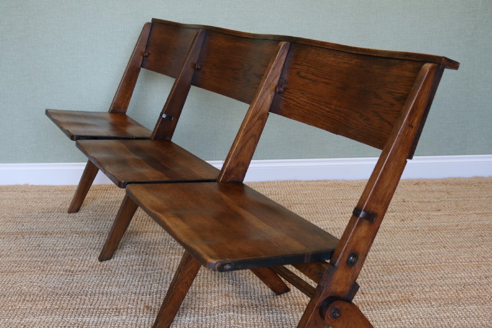 oak church chairs early 20th century View III