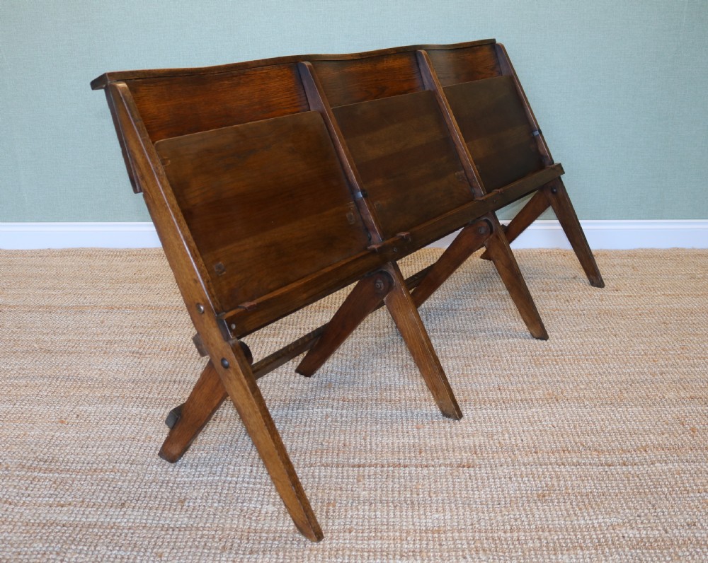 oak church chairs early 20th century View VI