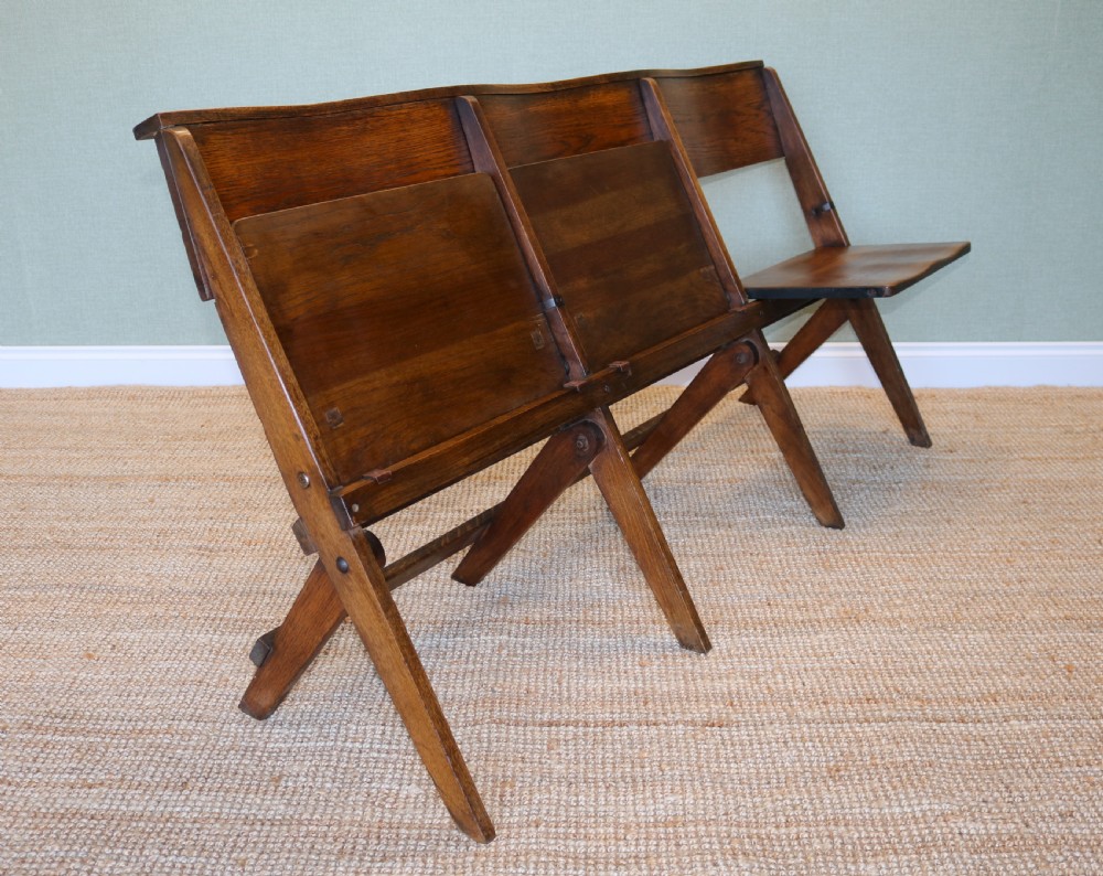 oak church chairs early 20th century View VII