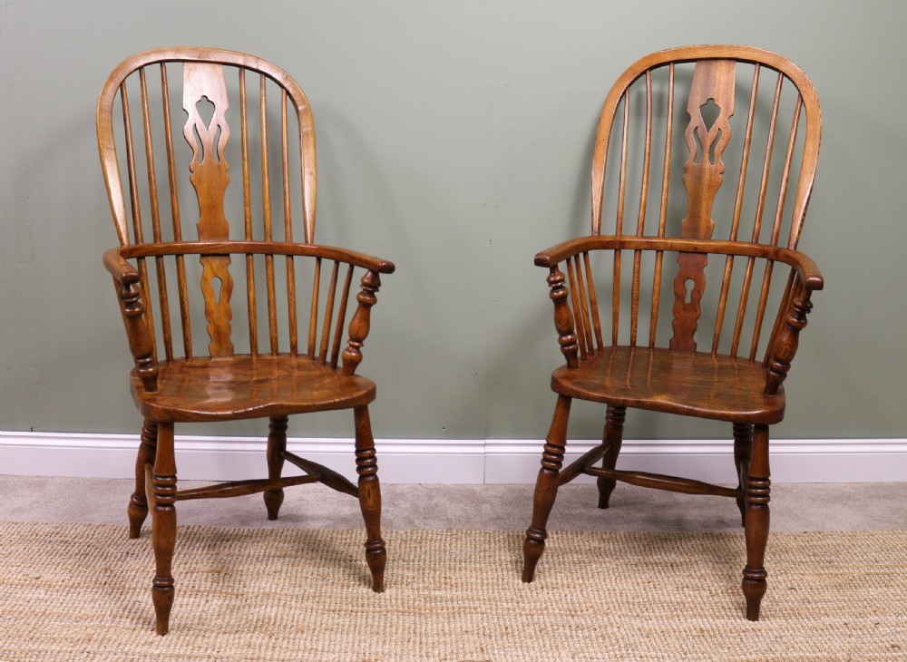 Pair of Windsor Armchair in Ash & Elm View V