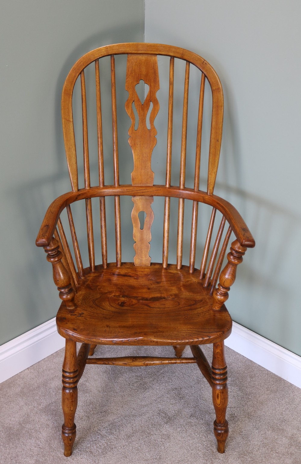 Pair of Windsor Armchair in Ash & Elm View XII