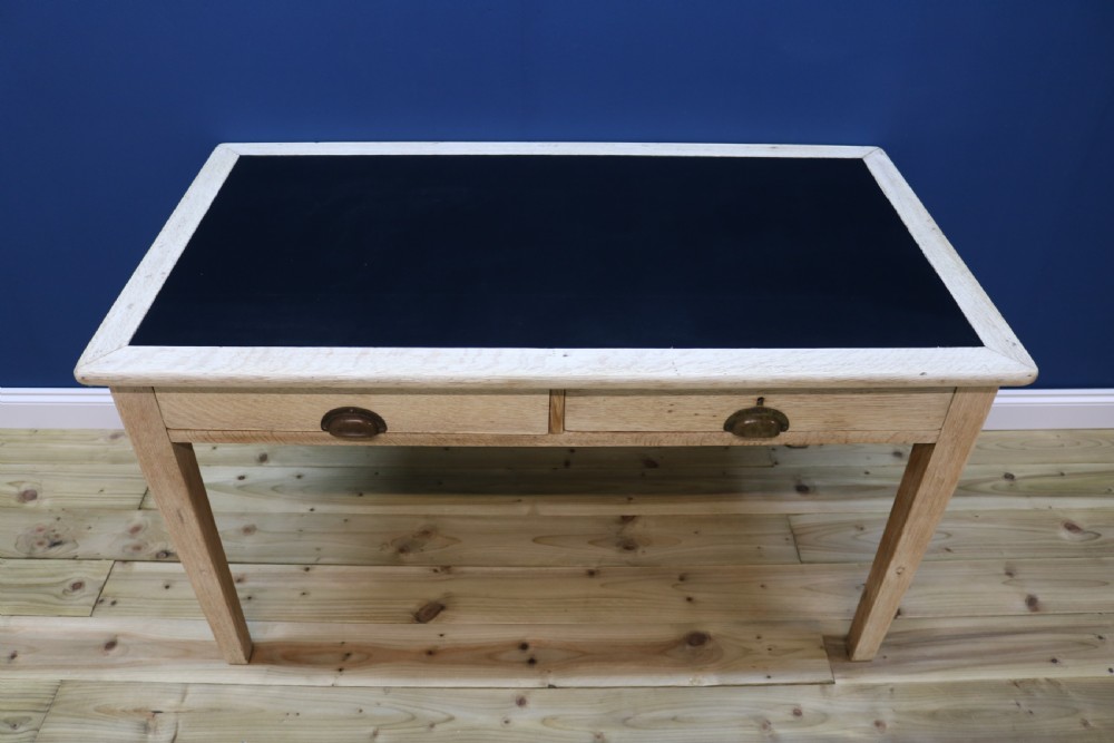 Bleached Oak Desk 1930s View XVIII