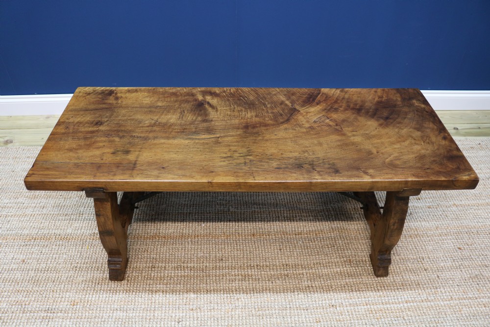 SPANISH OAK WALNUT OCCASIONAL TABLE View II