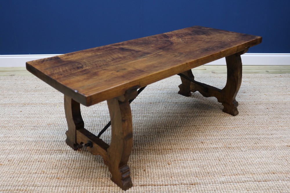 SPANISH OAK WALNUT OCCASIONAL TABLE View V