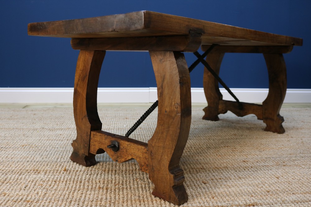 SPANISH OAK WALNUT OCCASIONAL TABLE View VI