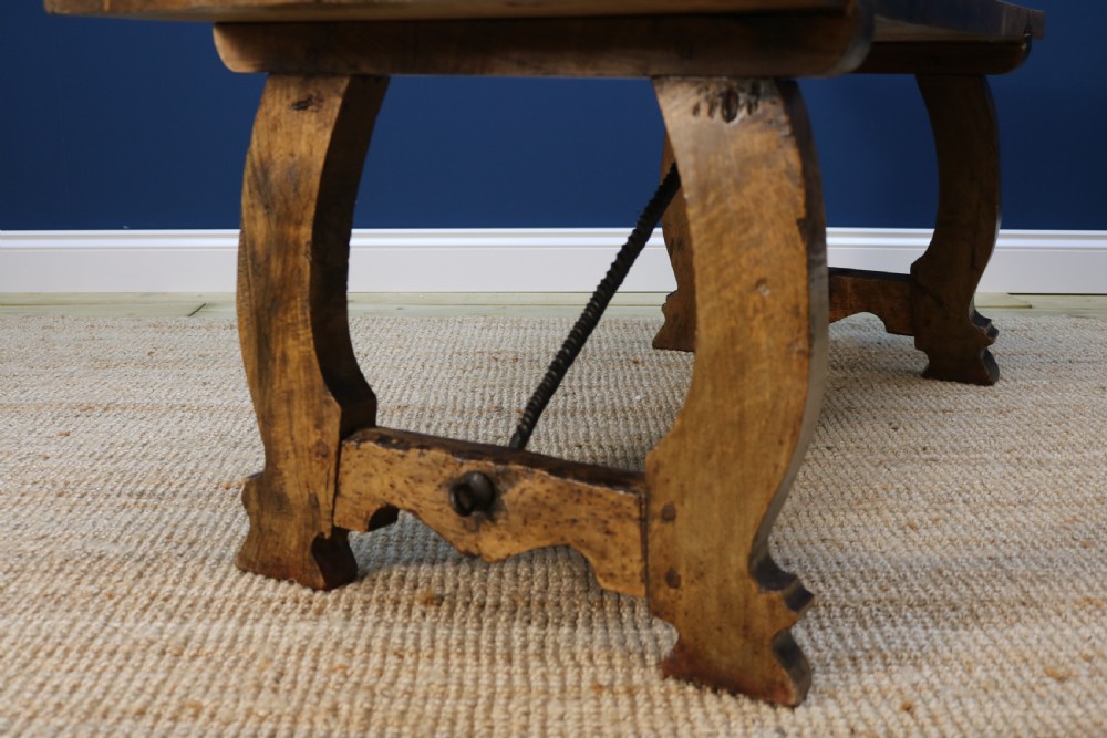 SPANISH OAK WALNUT OCCASIONAL TABLE View VIII