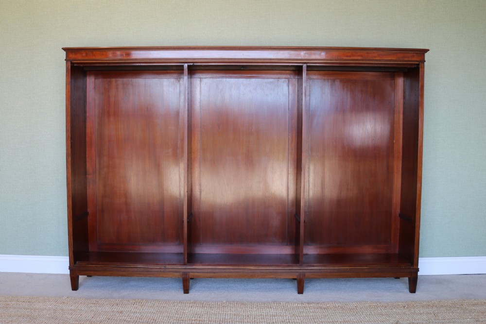 Edwardian Mahogany Bookcase View VII