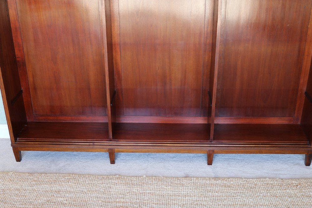 Edwardian Mahogany Bookcase View II